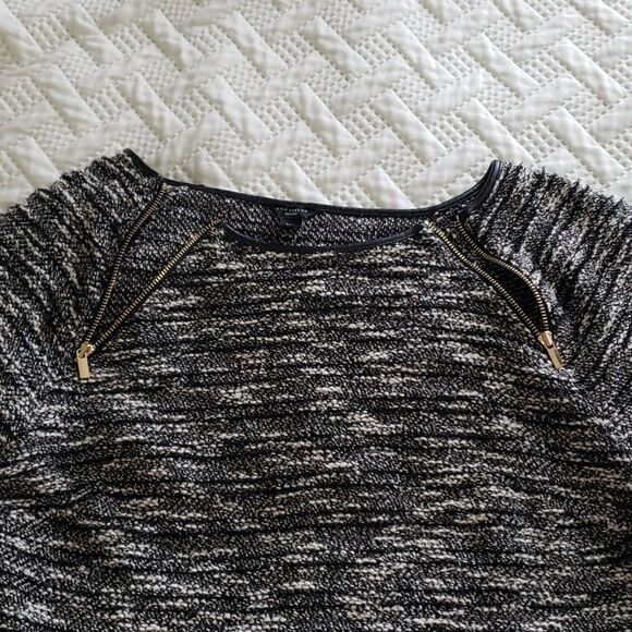 NWOT. Ann Taylor Petite. Moto Styling.  3/4 Sleeves. Size  MP - Picture 2 of 12